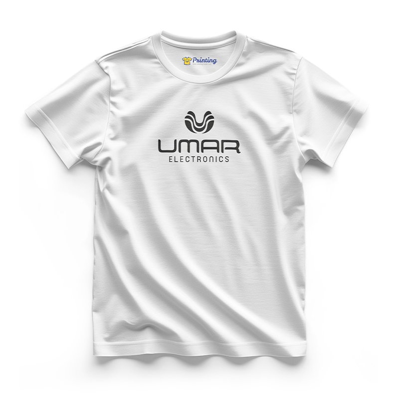Umar Logo Printed - Electronic Store Staff T-Shirts CBES09