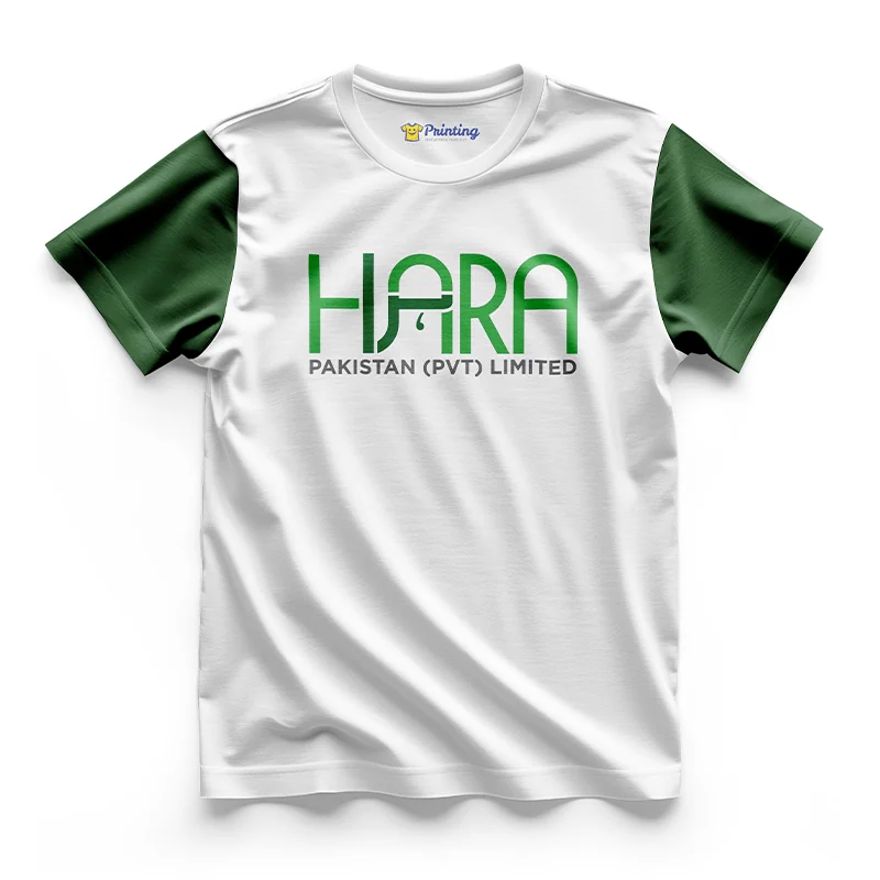 HARA Company Logo Printed T-Shirts CBFC09