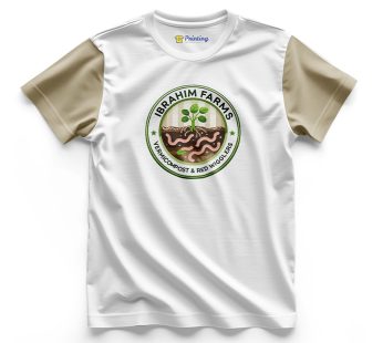 Ibrahim Farms Company Logo Printed T-Shirts CBFC12