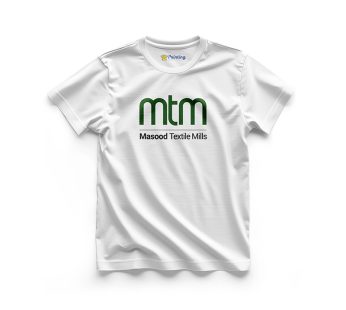 MTM Logo Printed – Garments Factory Staff T-Shirts CBGF06