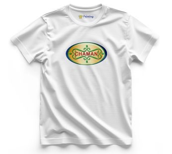 Chaman Logo Printed – Ice Cream Shop T-Shirts CBIC01