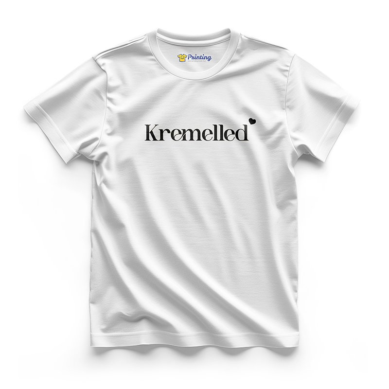 Kremelled Logo Printed - Ice Cream Shop T-Shirts CBIC21