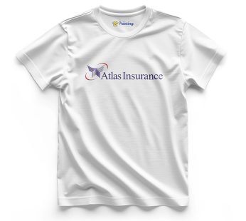Atlas Logo Printed – Insurance Company T-Shirts CBIC15