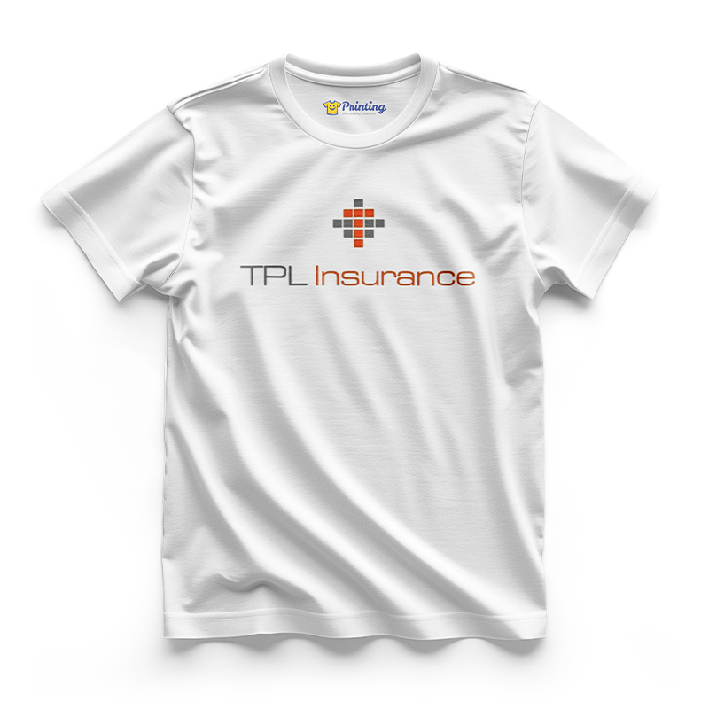 TPL Logo Printed - Insurance Company T-Shirts CBIC07