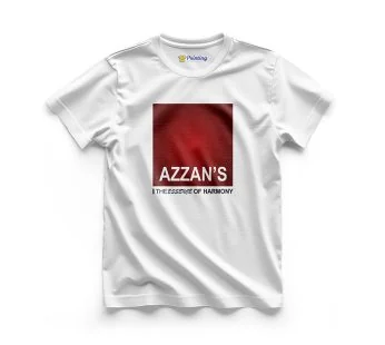 AZZAN’S Logo Printed – Interior Design T-Shirt CBID10