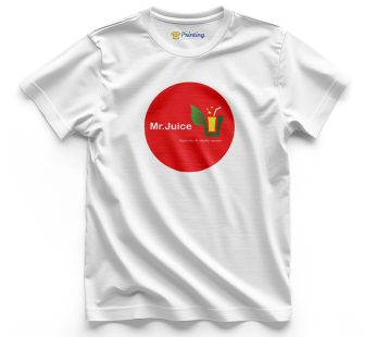 MR. Juice Logo Printed – Juice Bar T-Shirts CBJB08