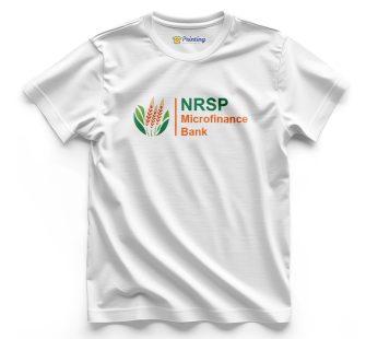 NRSP Logo Printed – Microfinance Company T-Shirts CBMC03