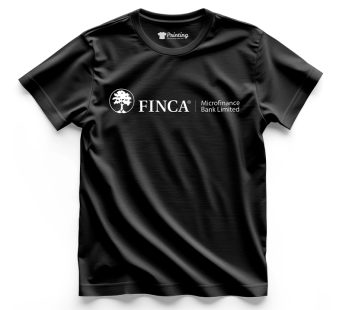 FINCA Logo Printed – Microfinance Company T-Shirts CBMC05