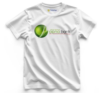 Apna Bank Logo Printed – Microfinance Company T-Shirts CBMC07