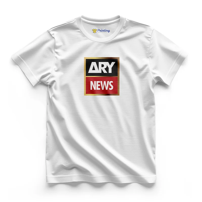 ARY News Logo Printed - News Channel T-Shirts CBNC02