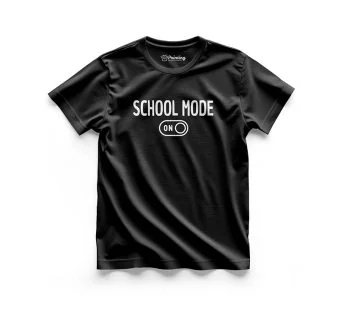School Mode Vector Printed T-Shirt EIOD13