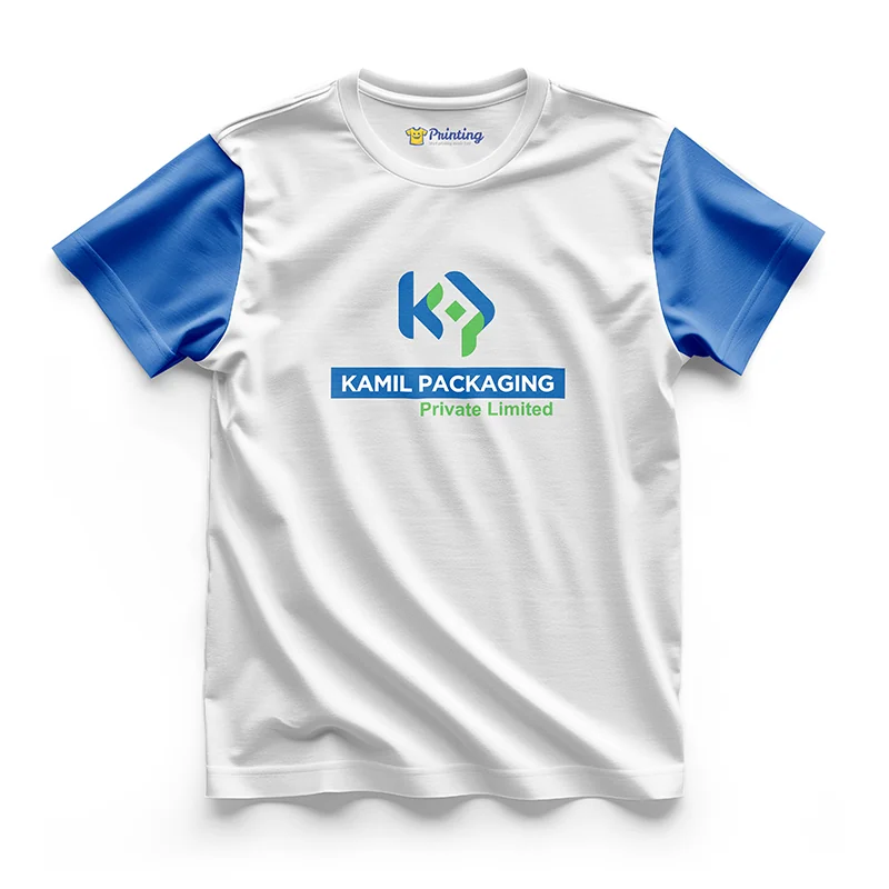 SPRINTECH Logo Printed - Packaging Company Staff T-Shirts CBPC09