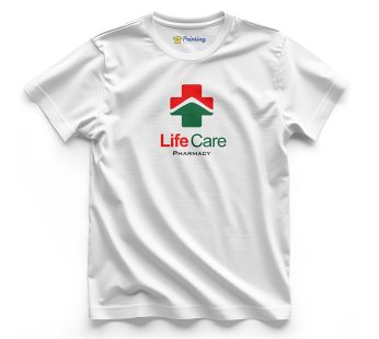 Life Care Logo Printed – Pharmacy Staff T-Shirts CBPS05