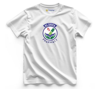 Al Shifa Logo Printed – Pharmacy Staff T-Shirts CBPS09