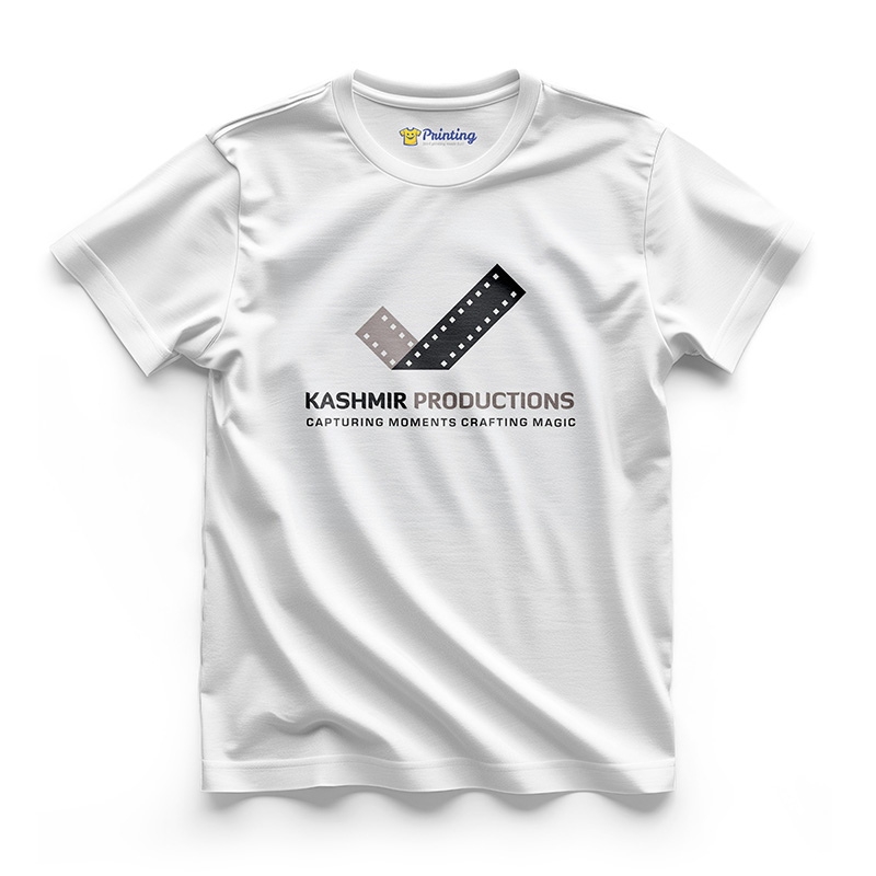 Kashmir Logo Printed - Production House Staff T-Shirts CBPH15