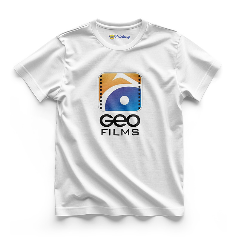 GEO Films Logo Printed - Production House Staff T-Shirts CBPH06