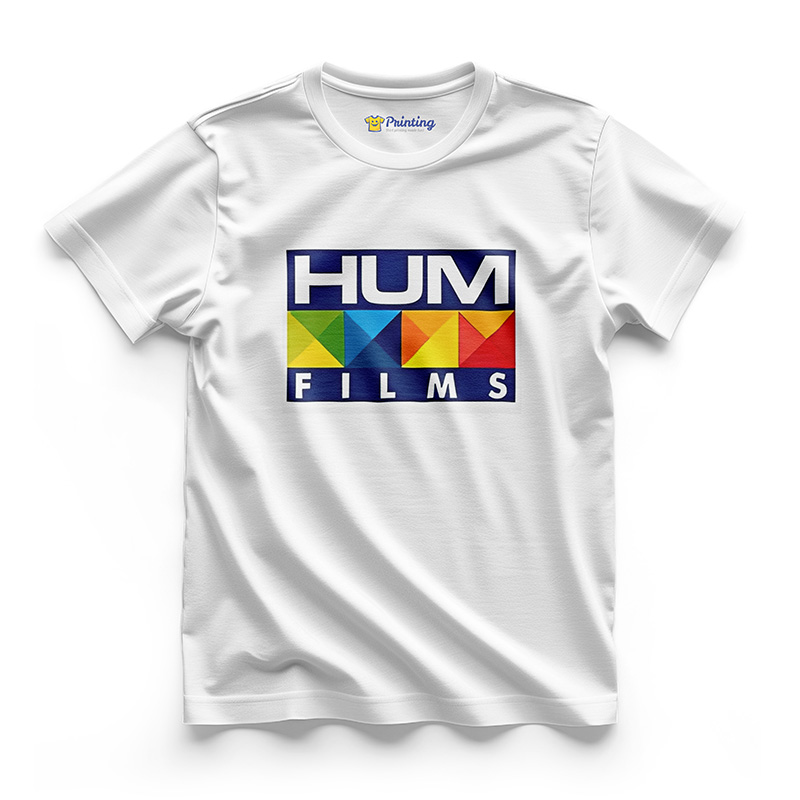 Hum Logo Printed - Production House Staff T-Shirts CBPH07