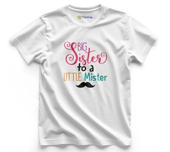 Sister Artwork Printed – Siblings T-Shirt LPST10