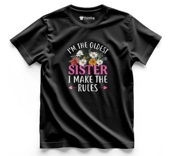 Sister Artwork Printed – Siblings T-Shirt LPST08
