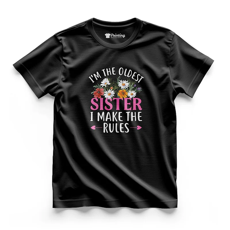 Sister Artwork Printed - Siblings T-Shirt LPST08