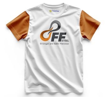 FF Steels Logo Printed – Steel Industry Company Staff T-Shirts CBSI03