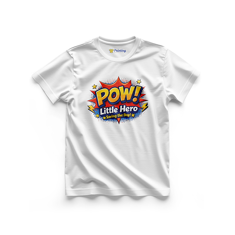 Superhero Themed Pow T-Shirts LPSH05