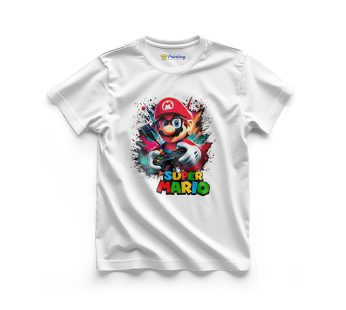 Superhero Themed Super Mario T-Shirts LPSH15