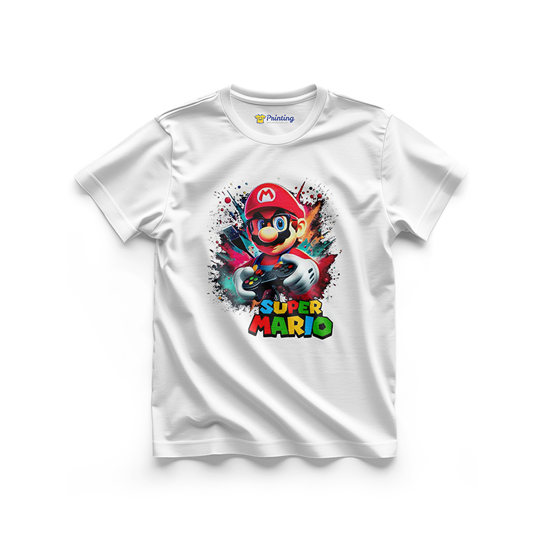 Superhero Themed Super Mario T-Shirts LPSH15