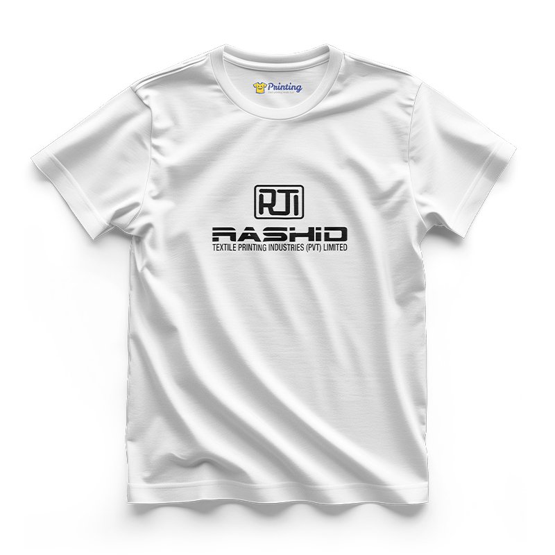 RJI Logo Printed - Textile Company Staff T-Shirts CBTC01