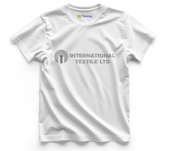 International Textile Logo Printed – Textile Company Staff T-Shirts CBTC15
