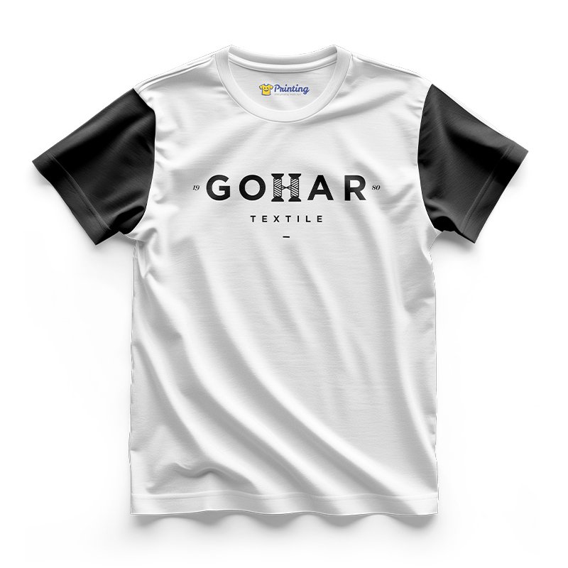Gohar Logo Printed - Textile Company Staff T-Shirts CBTC02