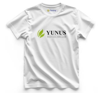 Yunus Logo Printed – Textile Company Staff T-Shirts CBTC03