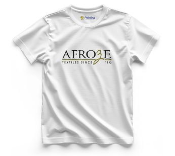 Afroze Logo Printed – Textile Company Staff T-Shirts CBTC09