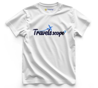 Travels Scope Logo Printed – Ticketing Staff T-Shirts CBTS05