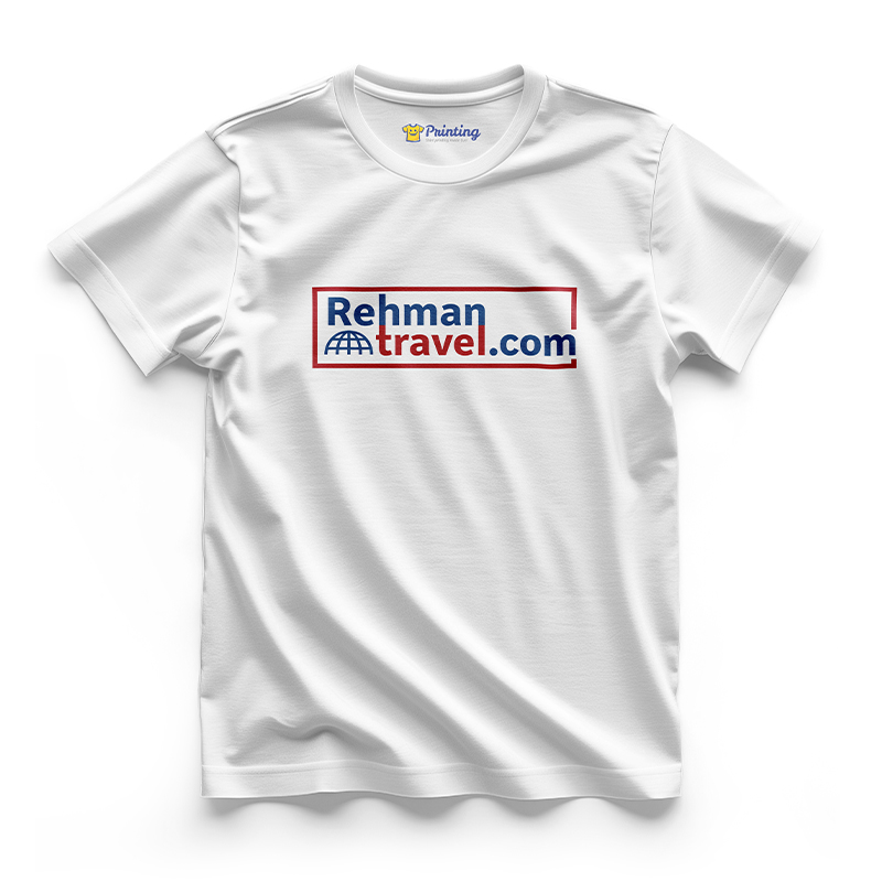 Rehman Travel Logo Printed - Ticketing Staff T-Shirts CBTS08