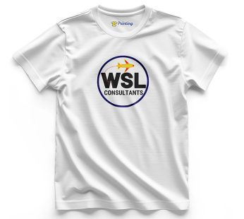 WSL Logo Printed – Visa Consultant Company T-Shirts CBVC01