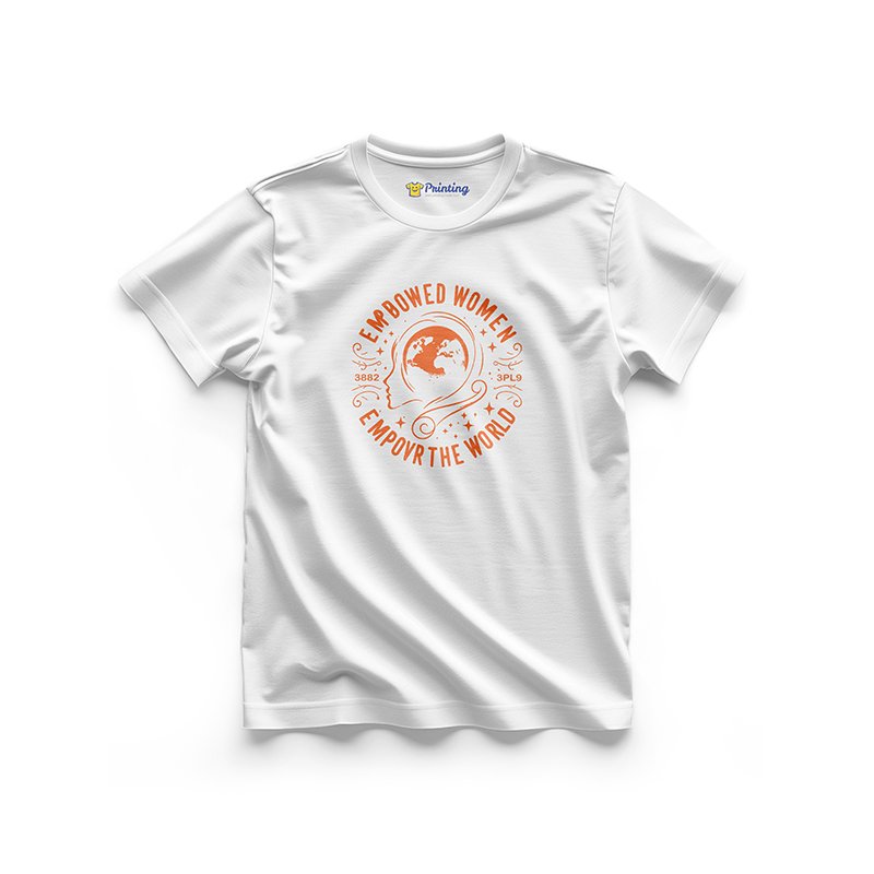 Women Empowerment Clipart Printed T-Shirts LPWE04