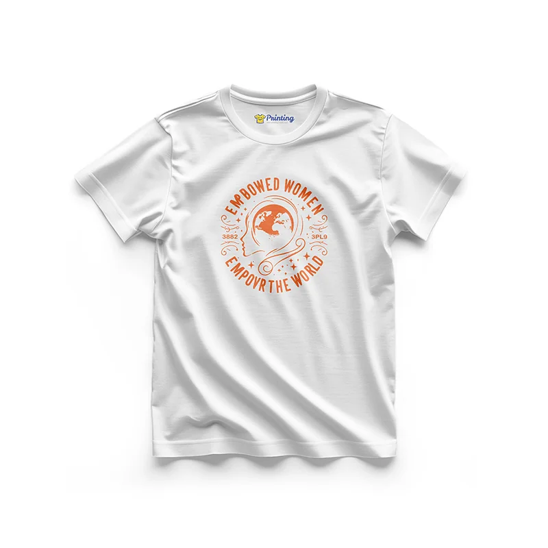 Women Empowerment Clipart Printed T-Shirts LPWE04
