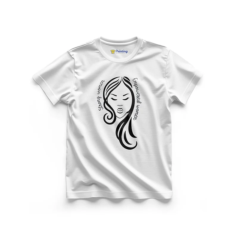 Women Empowerment Artwork Printed T-Shirts LPWE06