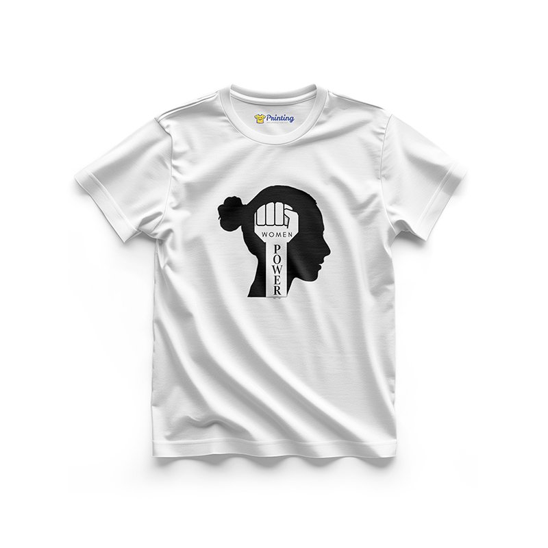 Women Empowerment Clipart Printed T-Shirts LPWE08