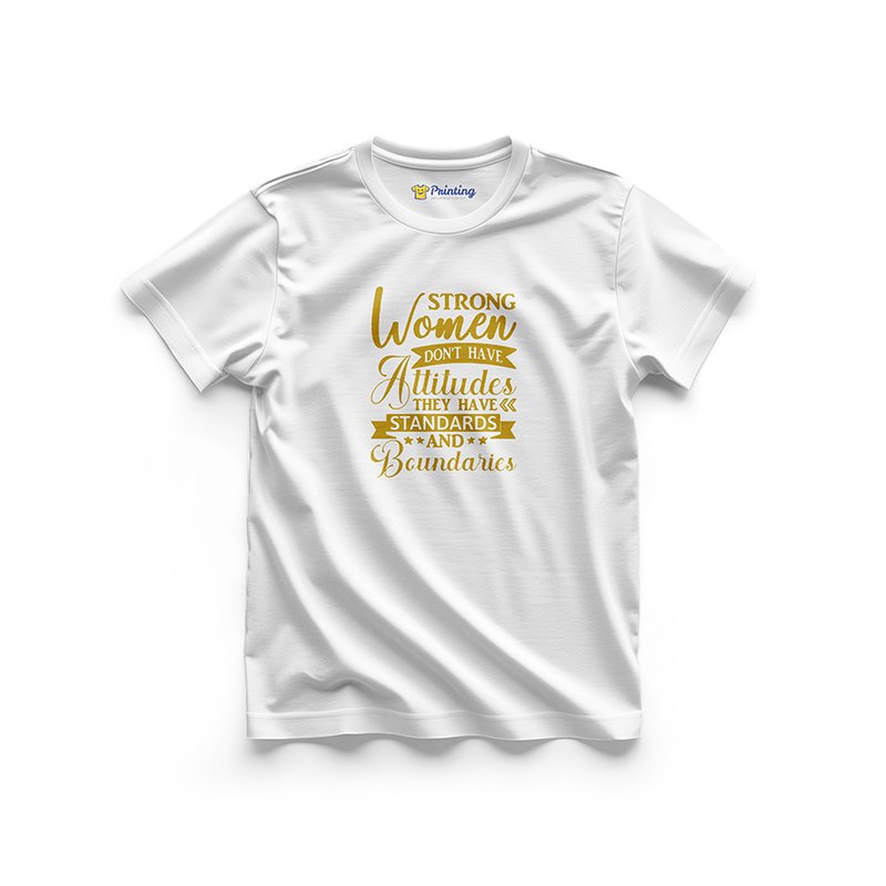 Women Empowerment Artwork Printed T-Shirts LPWE10