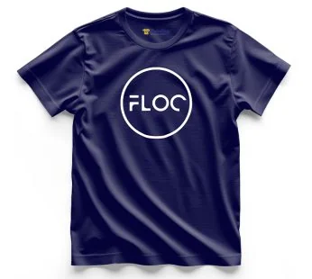 Floc Logo Printed – Coffee Café Staff T-Shirts CBCC12