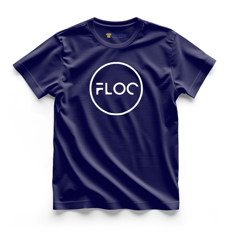 Floc Logo Printed - Coffee Café Staff T-Shirts CBCC12