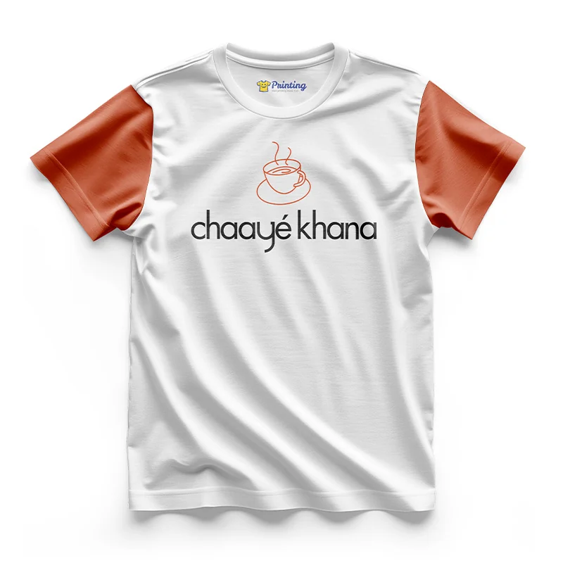 Chaaye Khana Logo Printed - Coffee Café Staff T-Shirts CBCC18