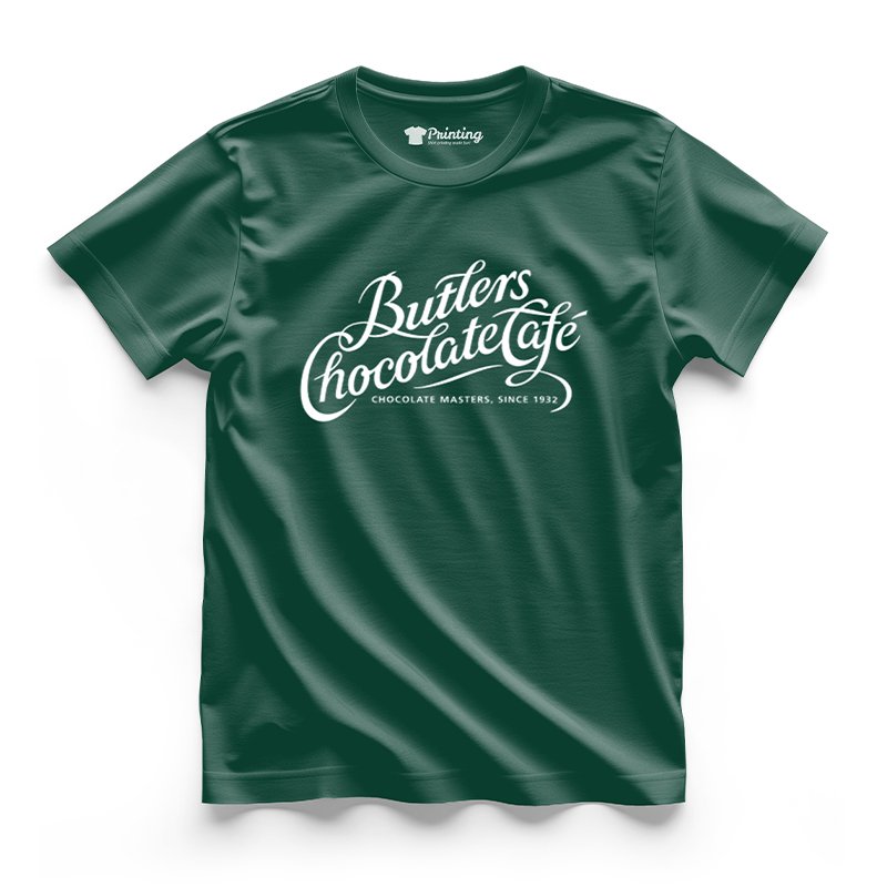 Butlers Logo Printed - Coffee Café Staff T-Shirts CBCC09