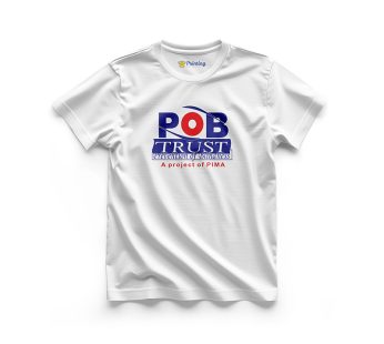 POB Logo Printed – Eye Clinic Staff T-Shirts CBEC05