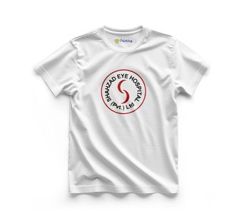 Shahzad Eye Hospital Logo Printed – Eye Clinic Staff T-Shirts CBEC07