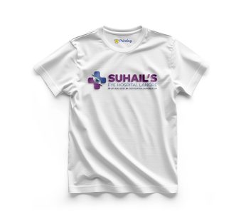 Suhail’s Logo Printed – Eye Clinic Staff T-Shirts CBEC09