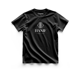 Hanif Logo Printed – Jewellery Brand T-Shirts CBJT02