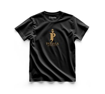 Patiala Logo Printed – Jewellery Brand T-Shirts CBJT06